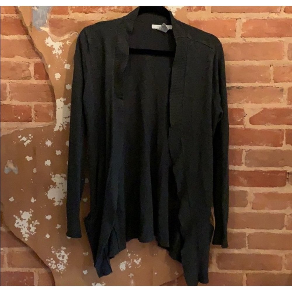 Grace Charcoal Cardigan